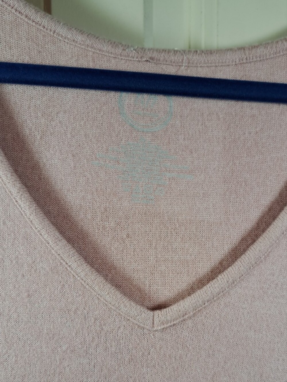 Maurices Blush Pink V-Neck Sweater - Picture 2 of 6
